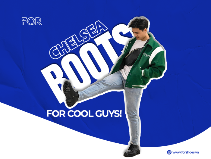Giày Chelsea Boots Nam – Dấu ấn cá tính của phái mạnh