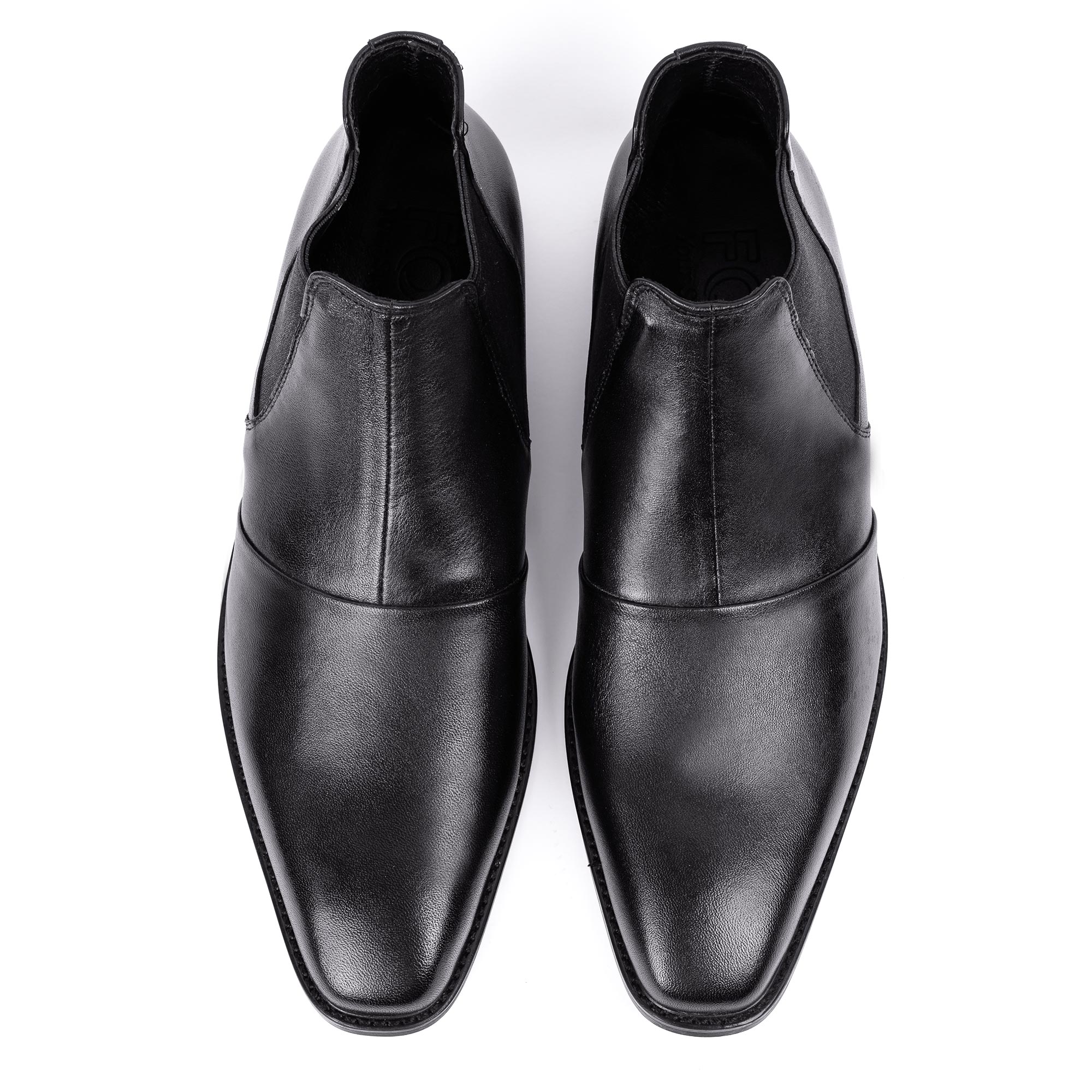 GIÀY CHELSEA BOOTS DA BÒ CỔ LỬNG CBF08