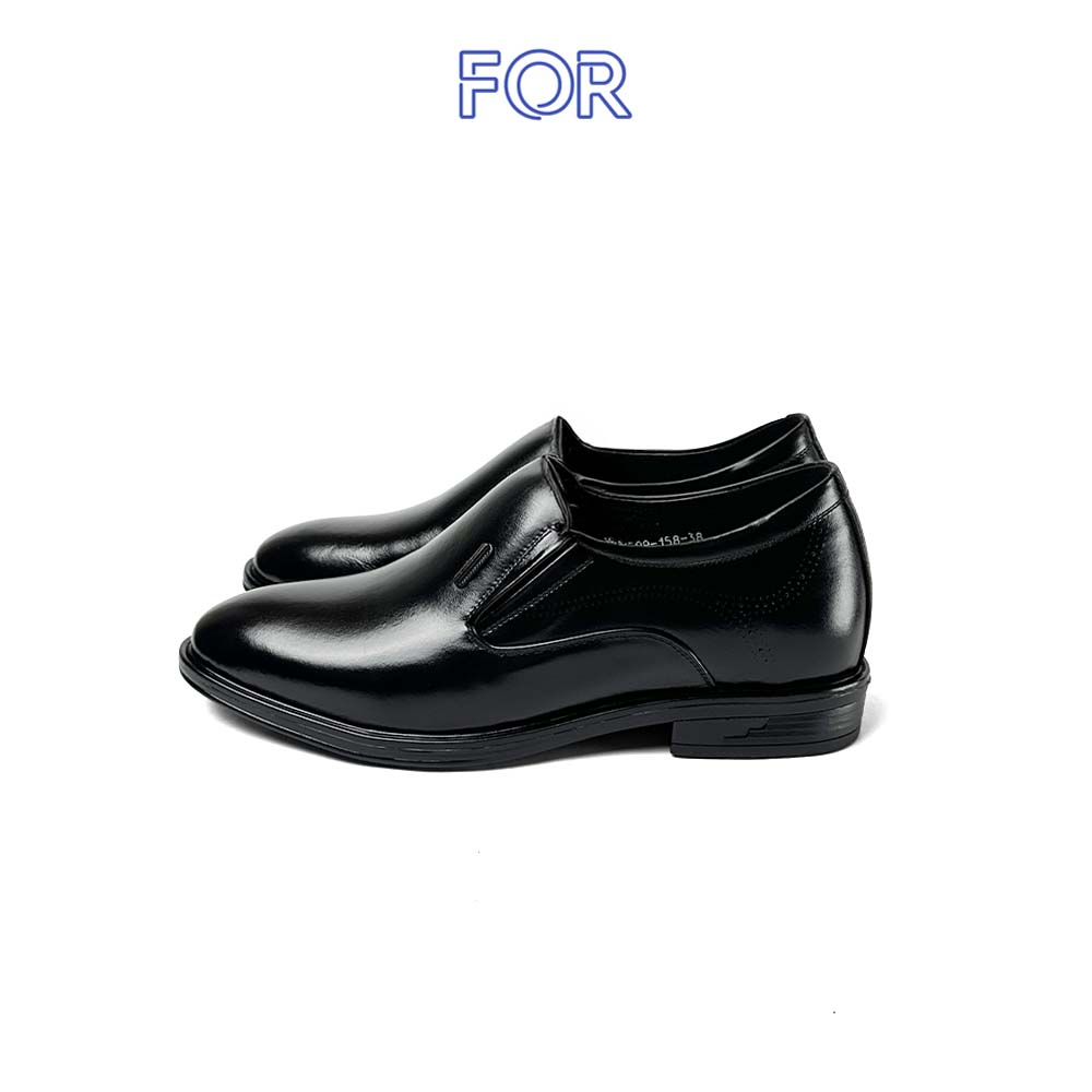 GIÀY TĂNG CHIỀU CAO LOAFER DA BÒ HỌA TIẾT DNLF03