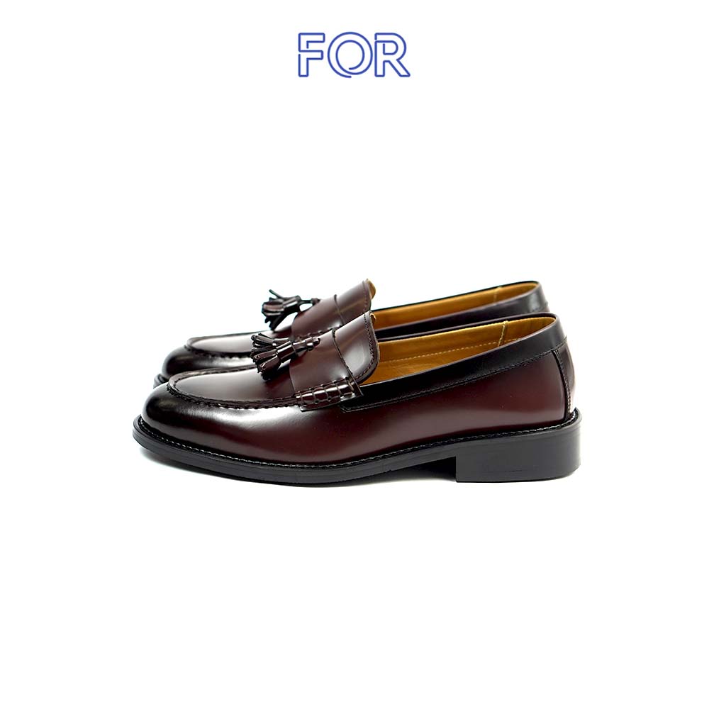 GIÀY TASSEL LOAFER DA BÒ PATINA TLF01
